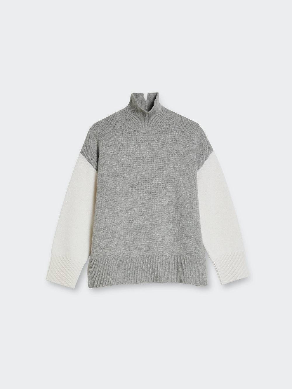 Spoon Golf Turtle Neck Contrast Wool- Cashmere Sweater Muttertagsangebot