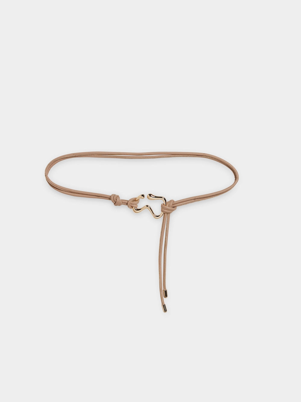 Spoon Golf Leather String Belt