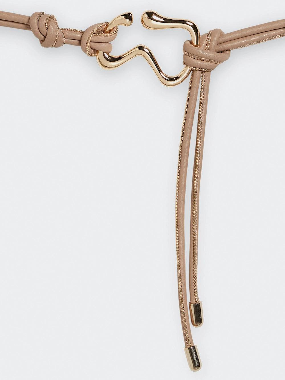 Spoon Golf Leather String Belt Zeitlich begrenztes Angebot