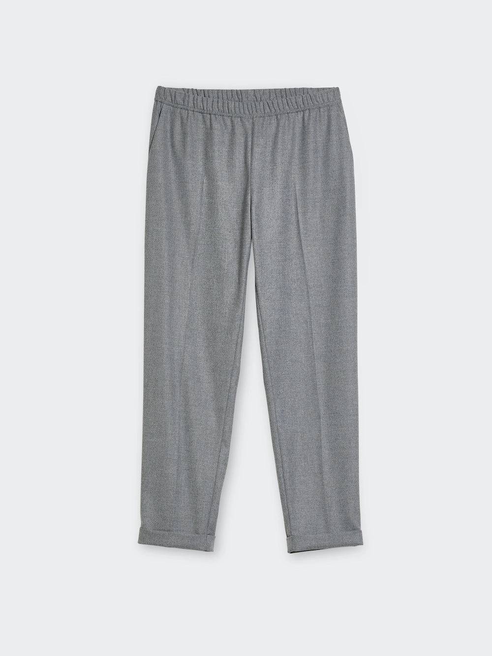Spoon Golf Elastic Turn-Up Flannel Pants
