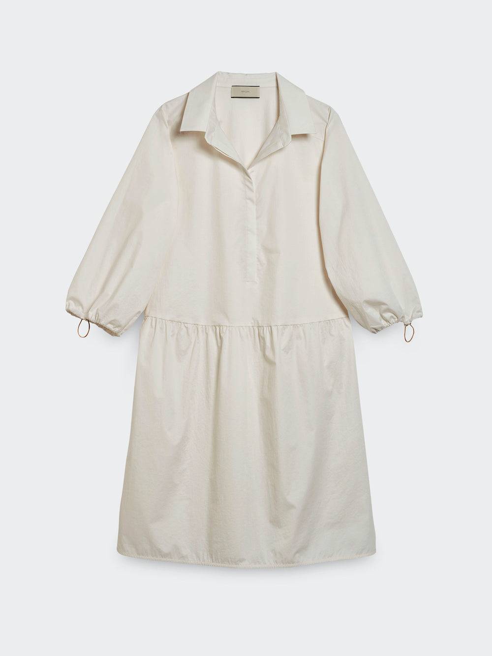 Spoon Golf Poplin Dress with Sleeve Elastic