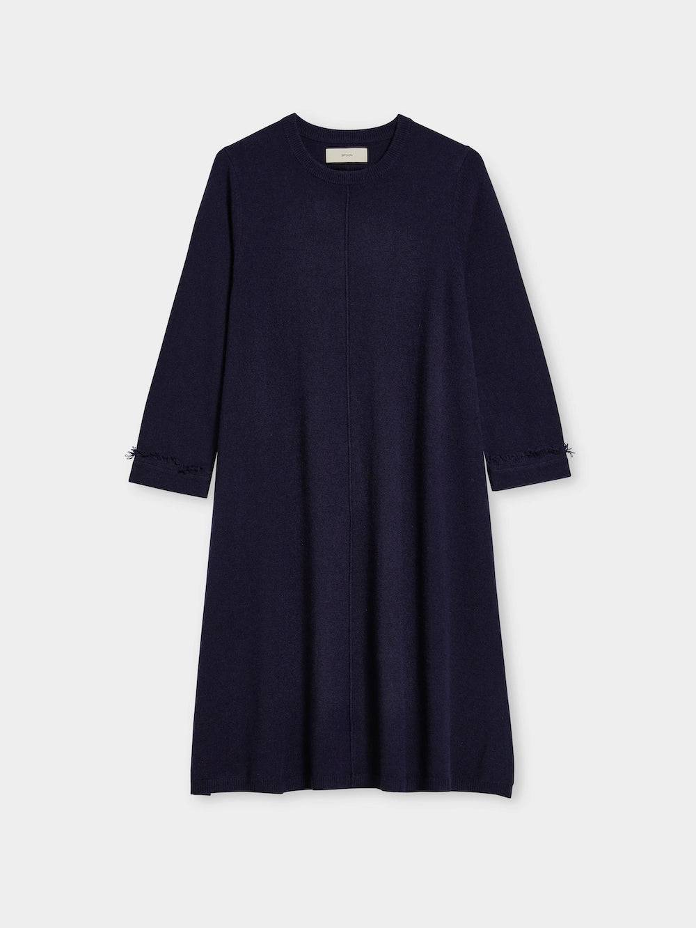 Spoon Golf Fringes Wool- Cashmere Dress