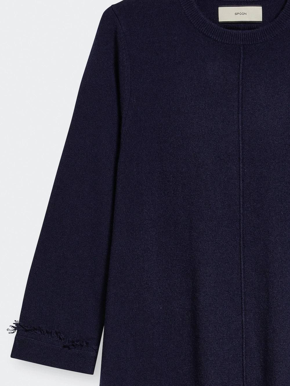 Spoon Golf Fringes Wool- Cashmere Dress im Angebot