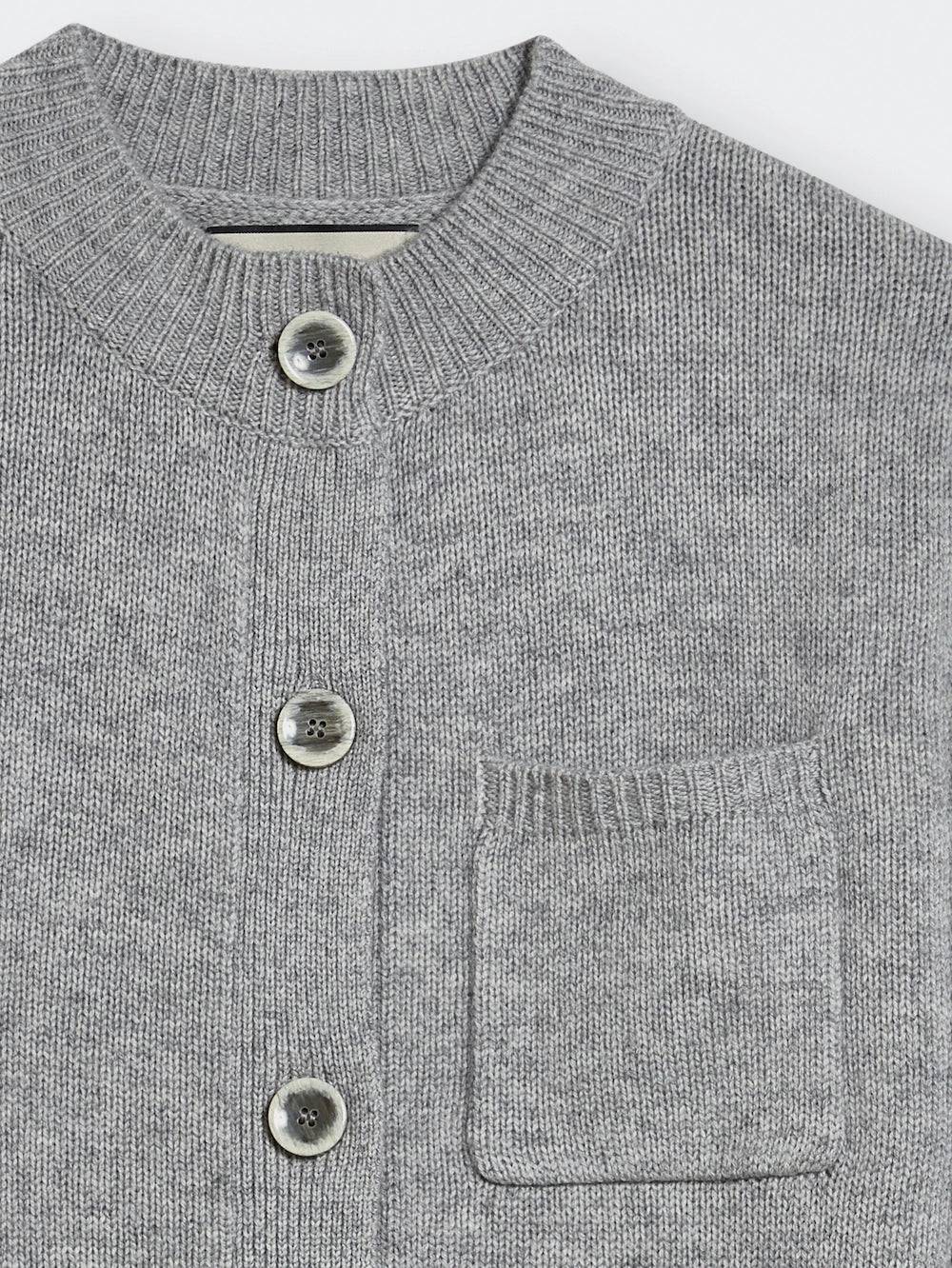 Spoon Golf Cropped Wool- Cashmere Cardigan Kostenloser Versand