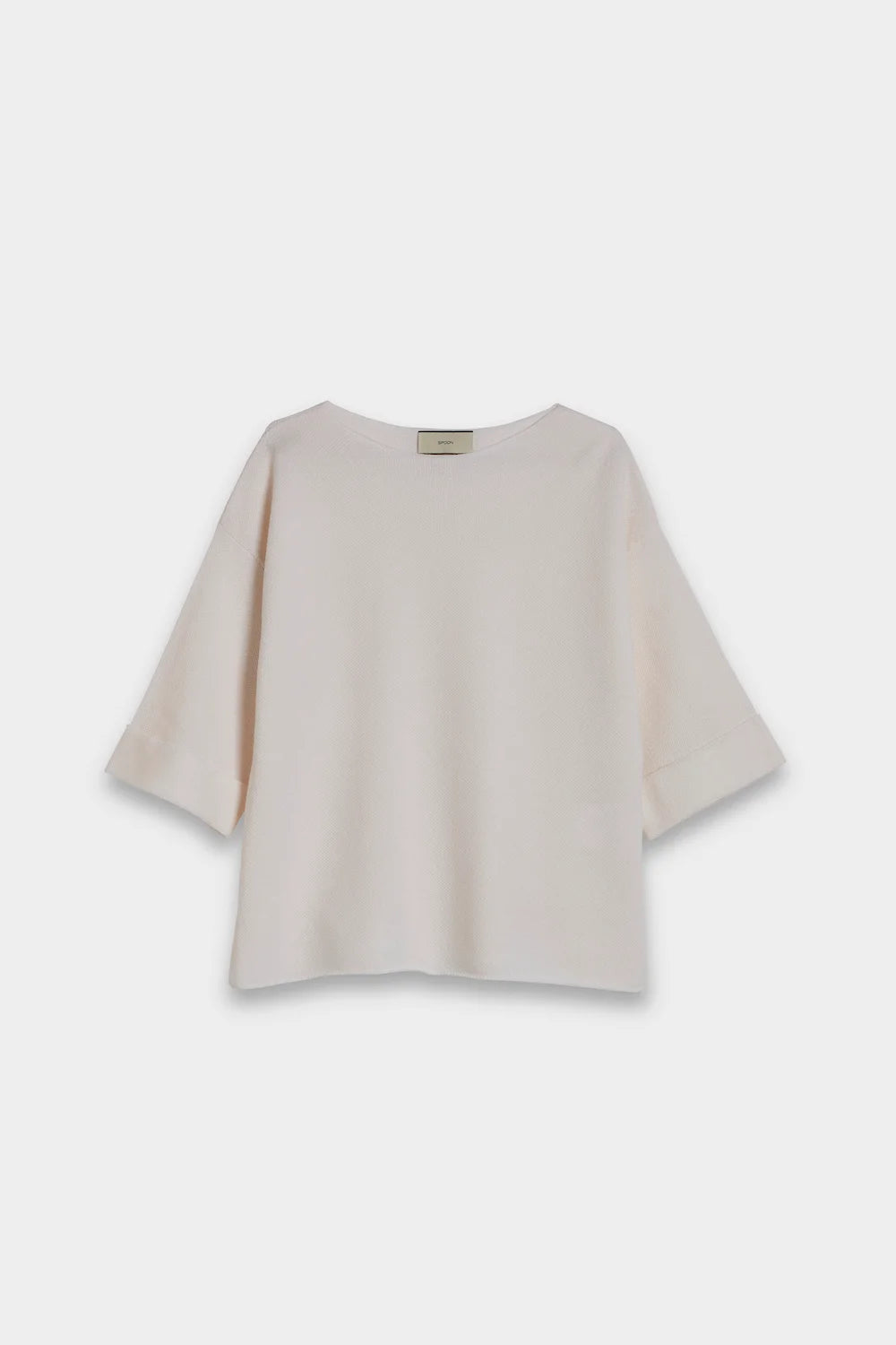 Spoon Golf Boxy T-Wool-Cashmere