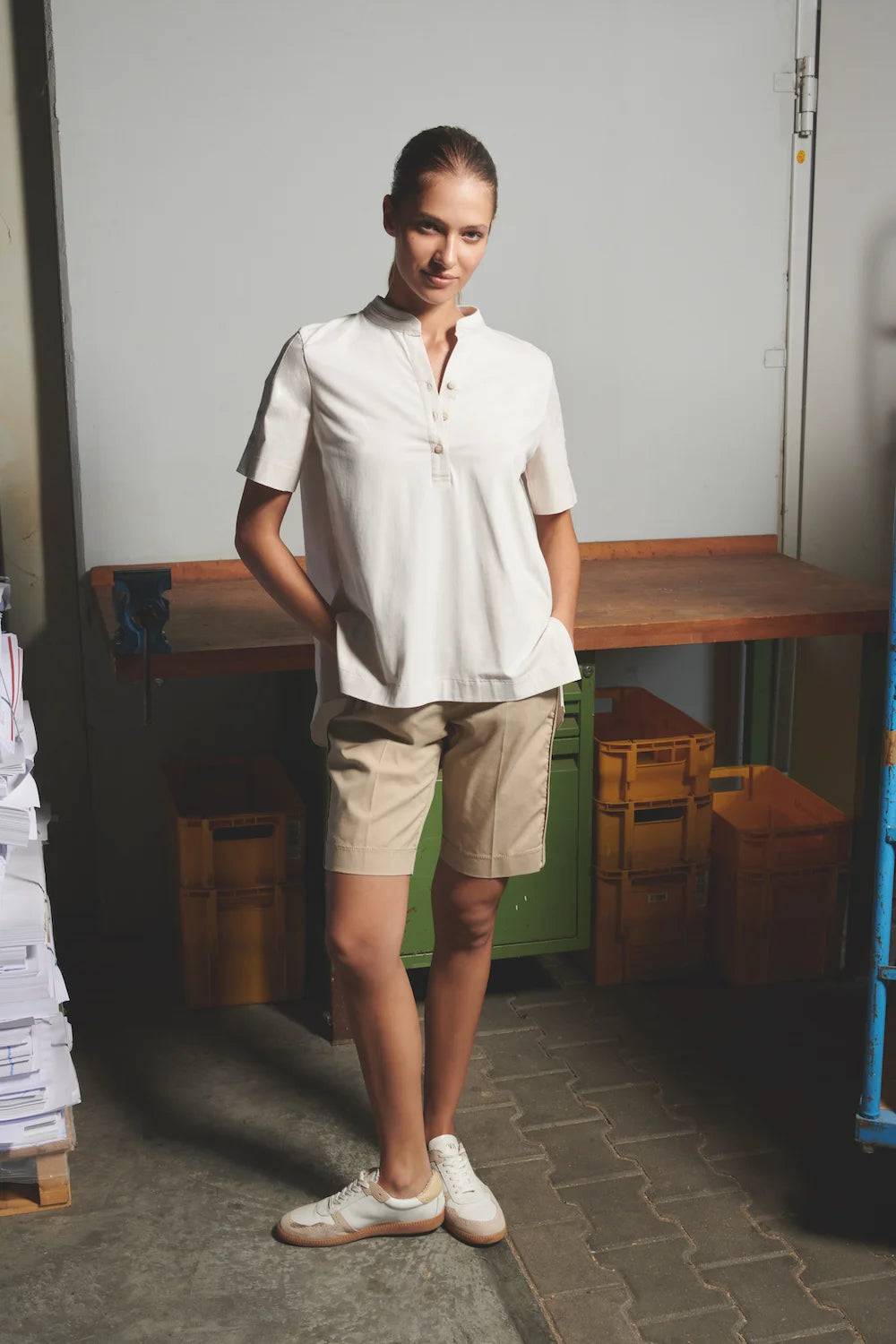 Spoon Golf Side Piping Shorts