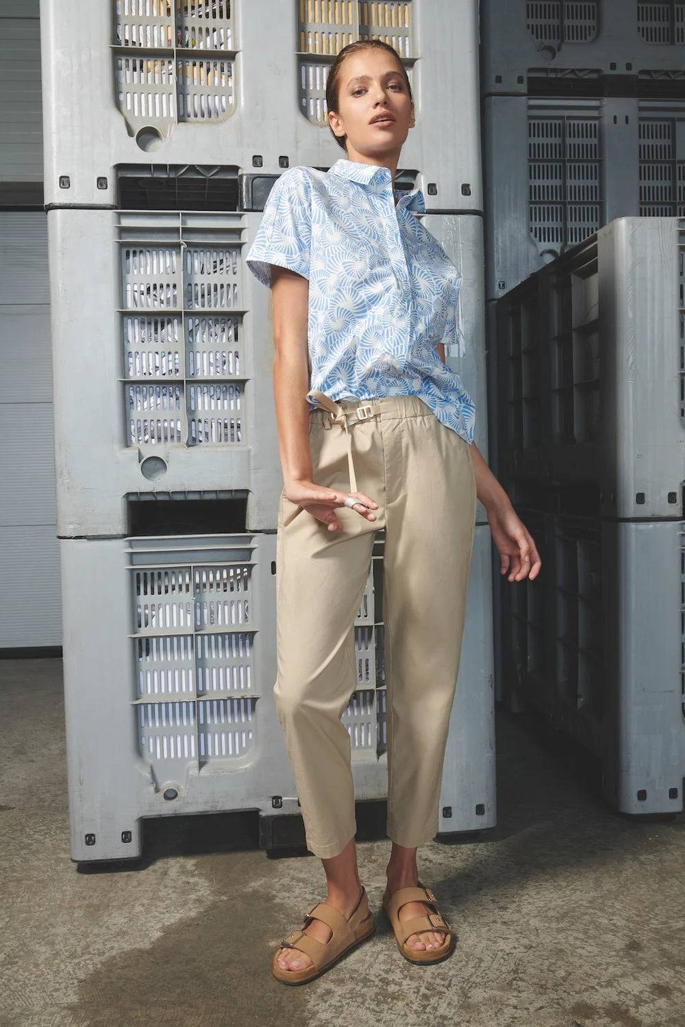 Spoon Golf Slouch Tape Belt Pants