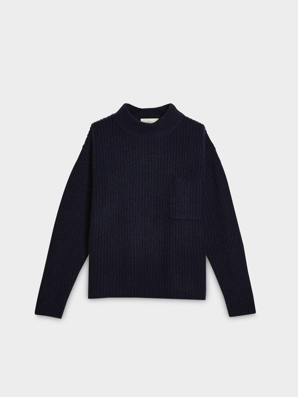 Spoon Golf Wool Cashmere Sweater with Pocket