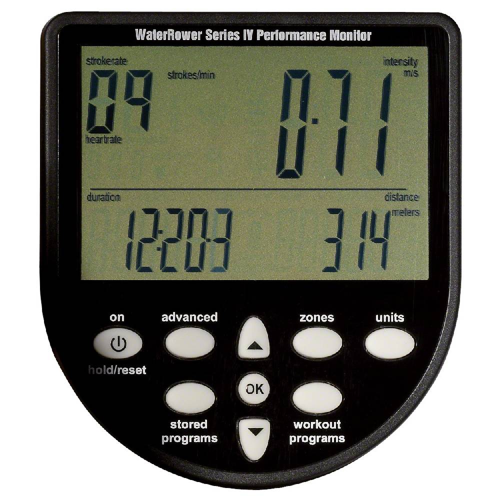 Sport Tec WaterRower Rudergerät Shadow, inkl. S4 Monitor Sonderangebot der Fabrik