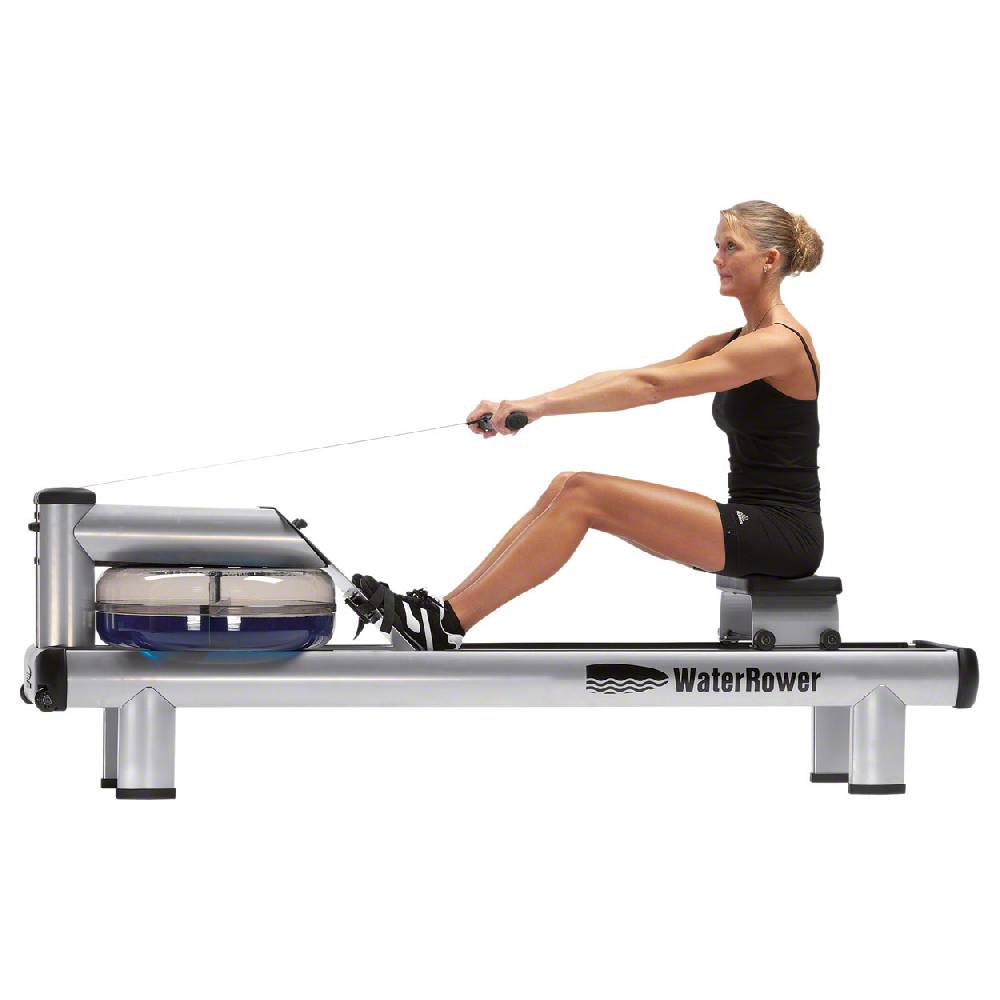 Sport Tec WaterRower Rudergerät M1 HiRise, Metall, inkl. S4 Monitor