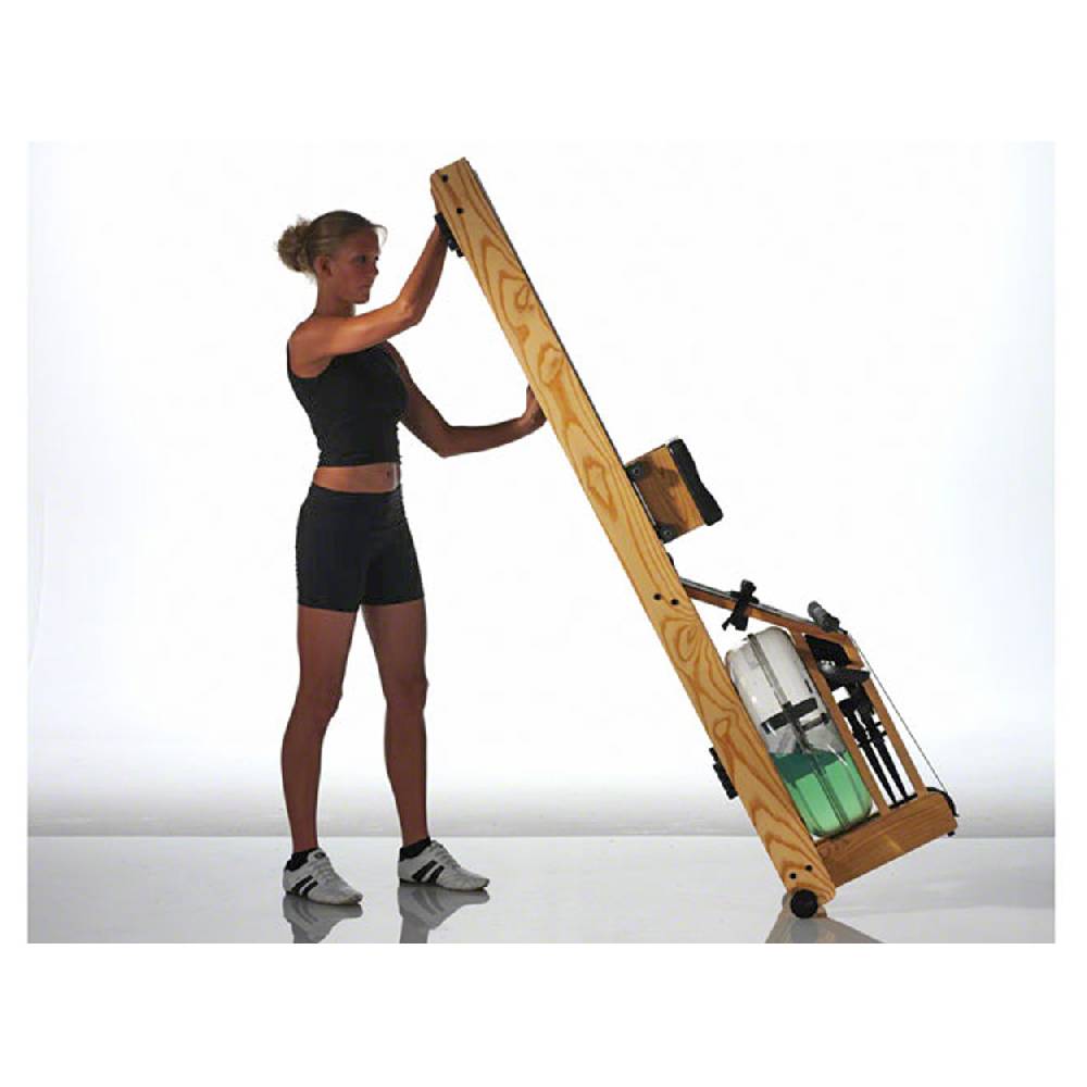 Sport Tec WaterRower Rudergerät Esche, inkl. S4 Monitor, Herzfrequenzempfänger und Brustgurt POLAR T31, Set 3-tlg Fabrikladen