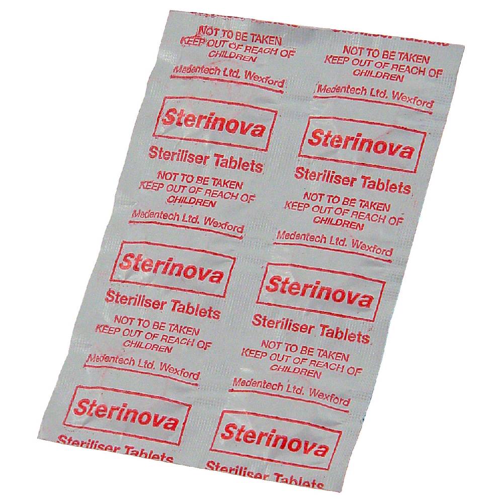 Sport Tec WaterRower Chlortabletten Sterinova, 6 Stück