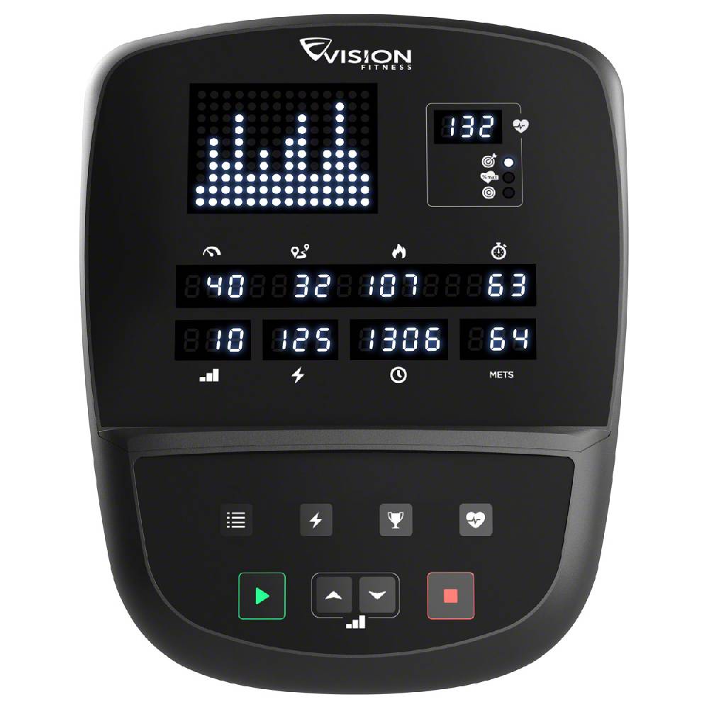 Sport Tec Vision Fitness Halbliege Ergometer R60 Clearance-Verkauf
