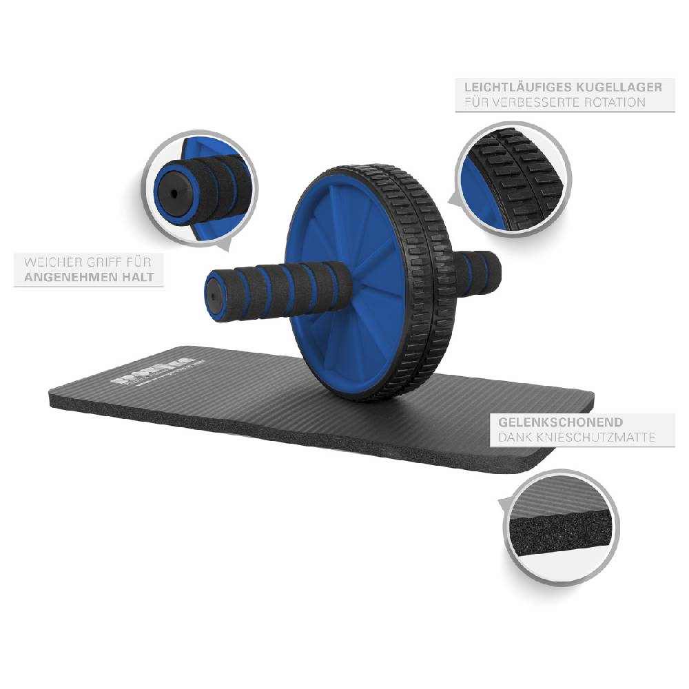 Sport Tec Sport-Tec Bauchtrainer Ab Wheel inkl. Kniematte Cyber Monday