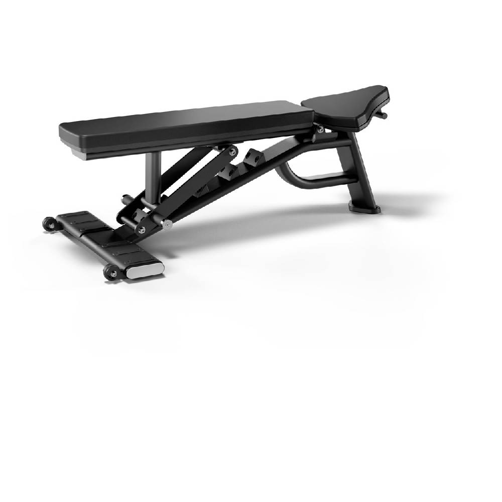 Sport Tec Vision Fitness Adjustable Bench verstellbare Hantelbank, 135x70x51 cm