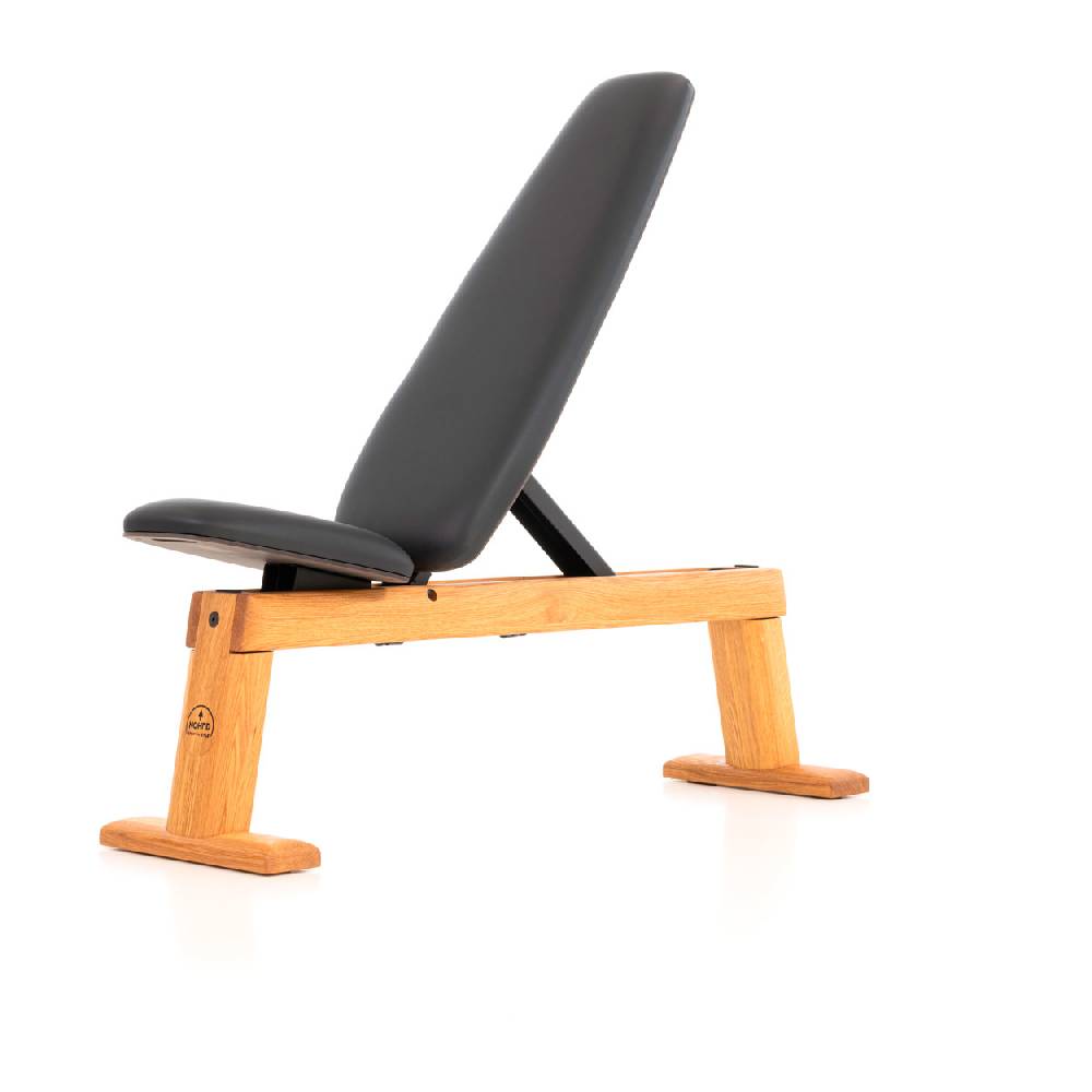 Sport Tec NOHrD Trainingsbank, WeightBench, Eiche, Kunstleder