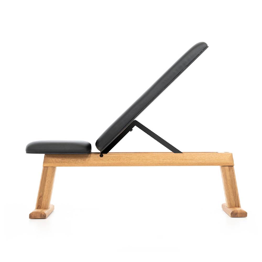 Sport Tec NOHrD Trainingsbank, WeightBench, Eiche, Kunstleder Kauf eins, bekomm eins gratis