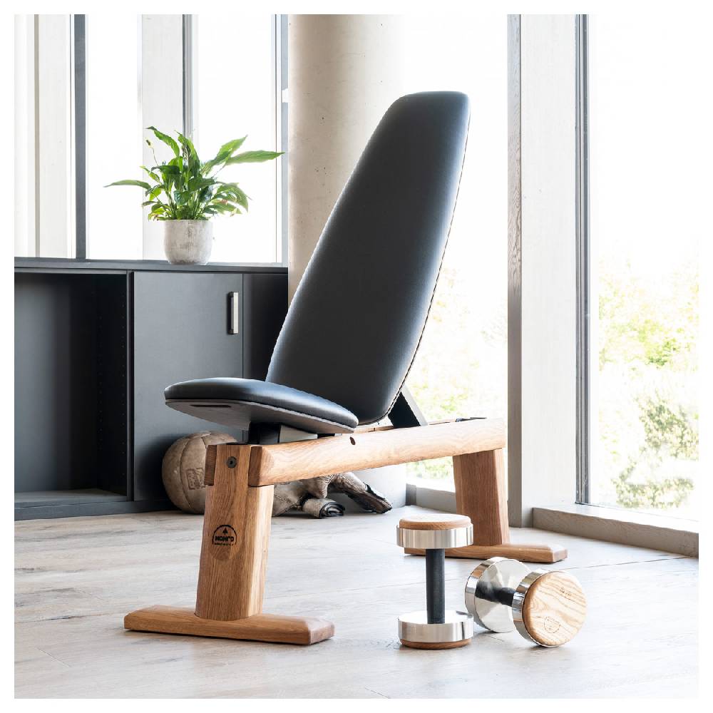 Sport Tec NOHrD Trainingsbank, WeightBench, Kirsche, Kunstleder Sonderangebote