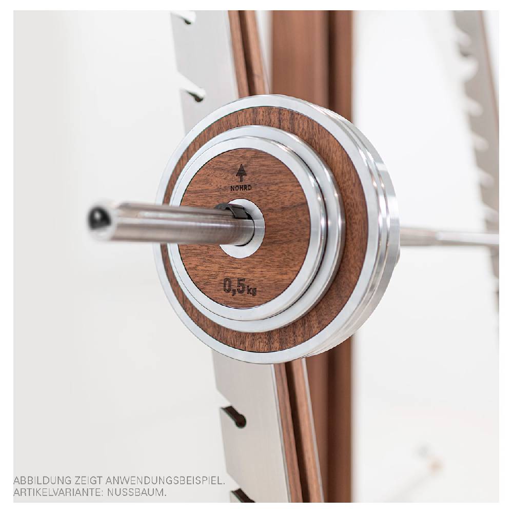 Sport Tec NOHRD SquatRack ausklappbare Hantelablage Eiche Club-Sport 50% Rabatt für begrenzte Zeit