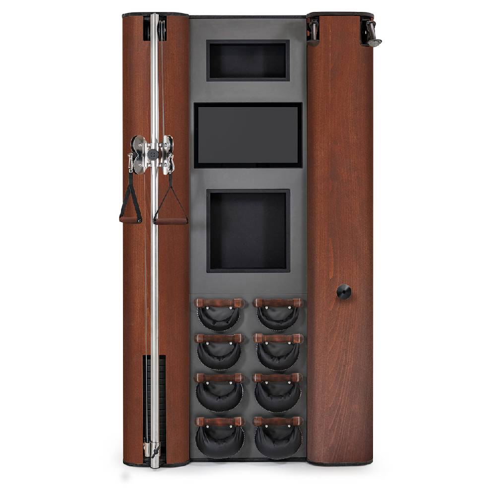Sport Tec NOHrD Wall Compact, Seilzug, Skitrainer, 8 Swing Hanteln, Club-Sport
