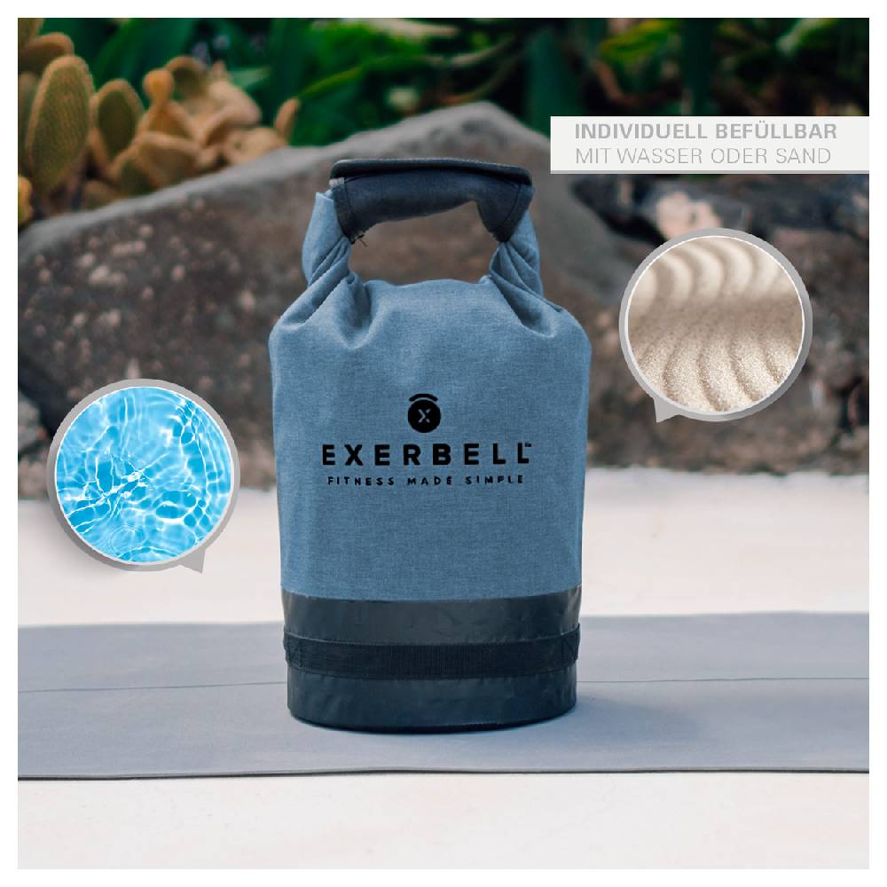 Sport Tec Exerbell faltbare Kettlebell, befüllbar bis 14 kg Blitzangebot