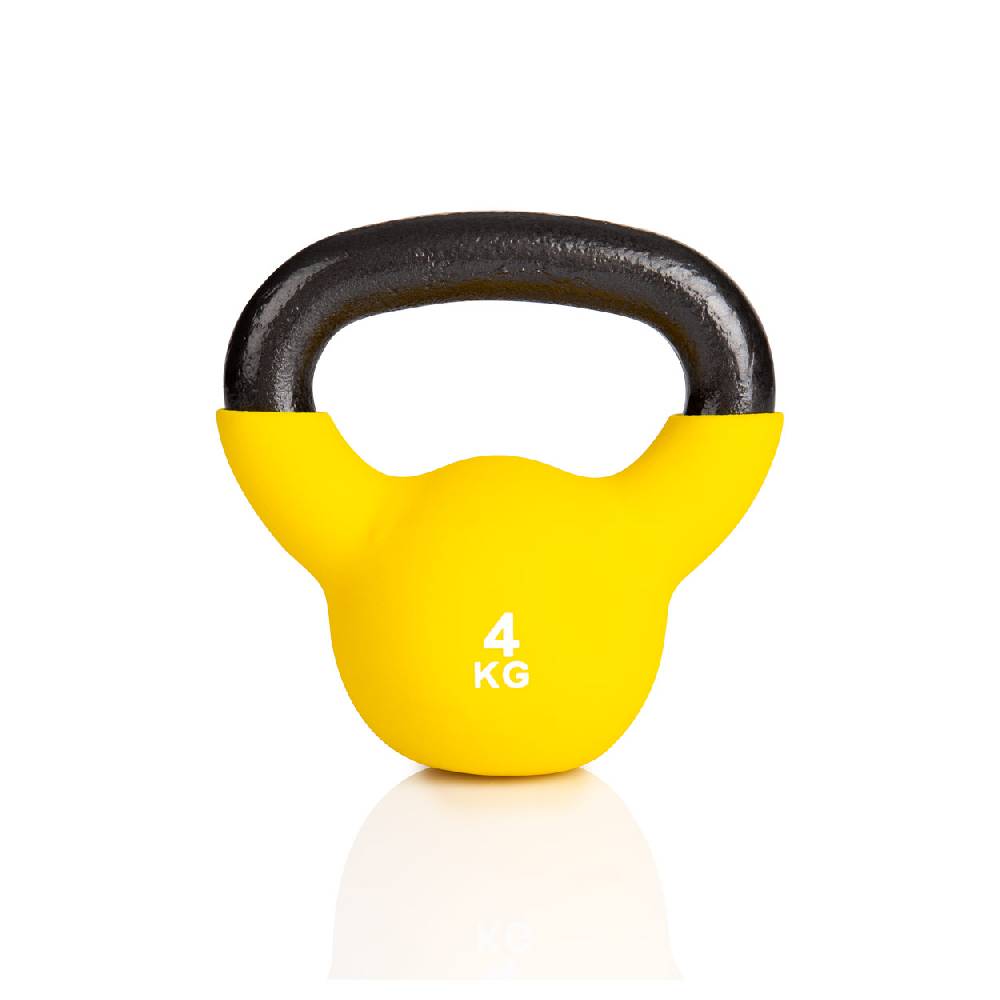 Sport Tec Kettlebell, 4 kg, gelb