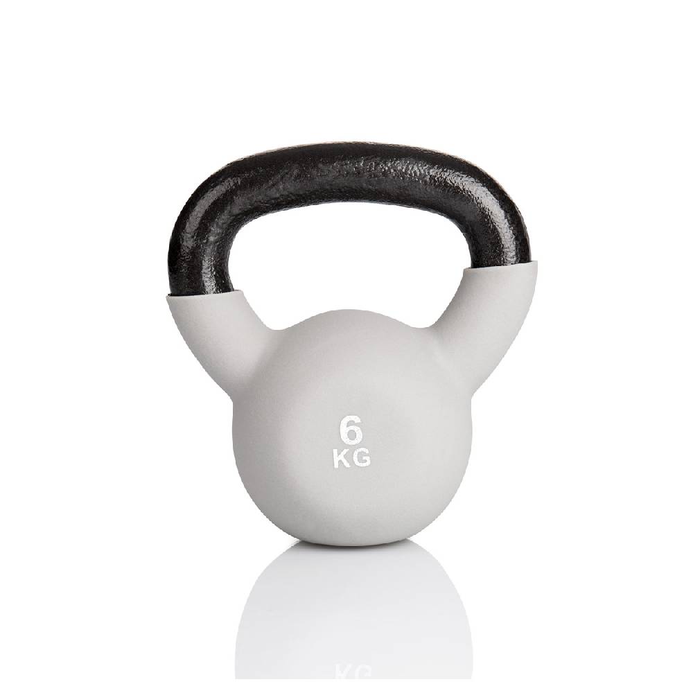 Sport Tec Kettlebell, 6 kg, grau