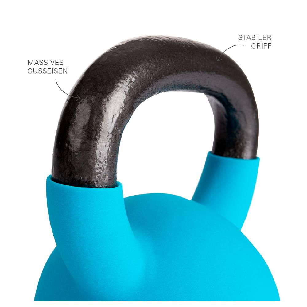 Sport Tec Kettlebell, 10 kg, hellblau Saisonale Angebote