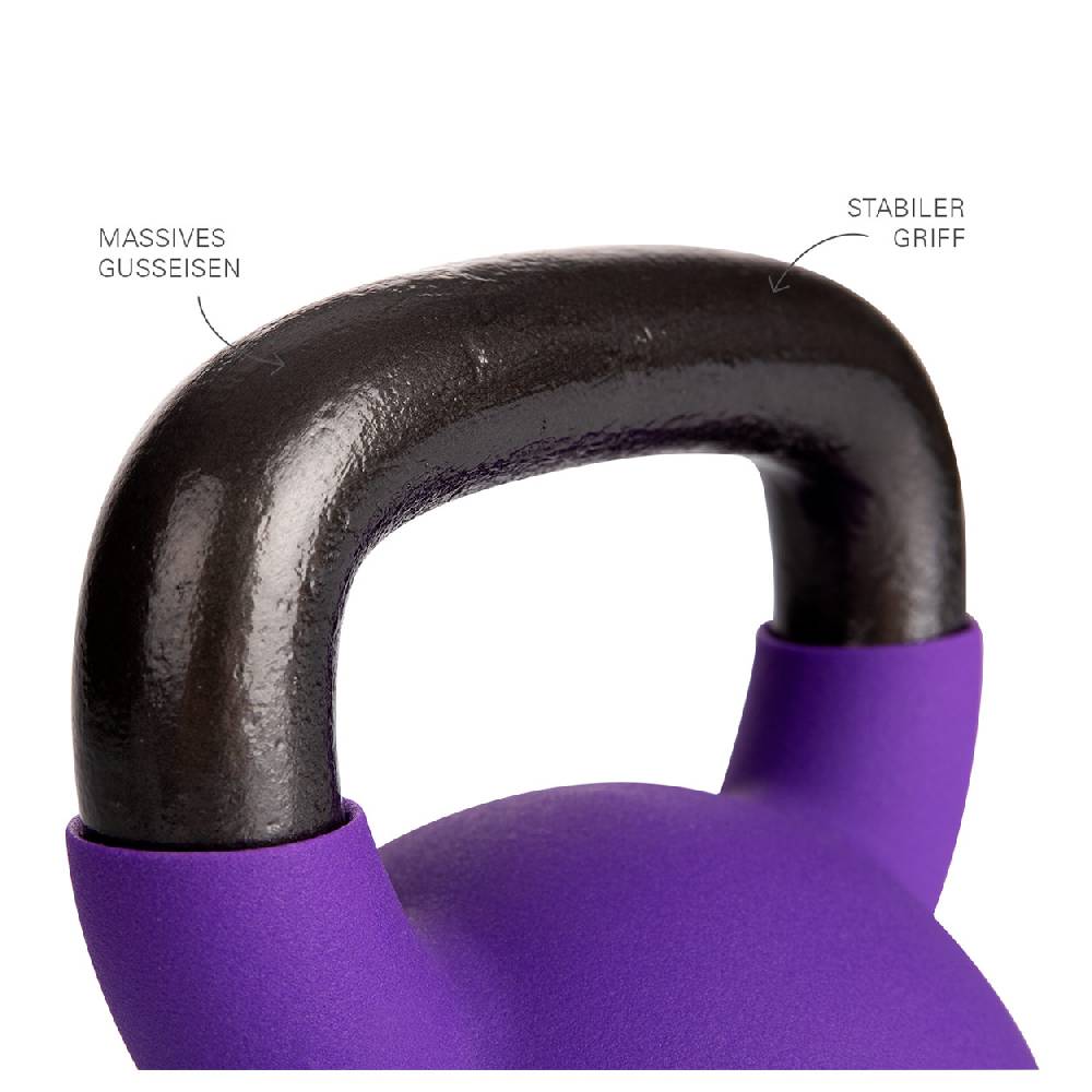 Sport Tec Kettlebell, 12 kg, lila Räumungsverkauf
