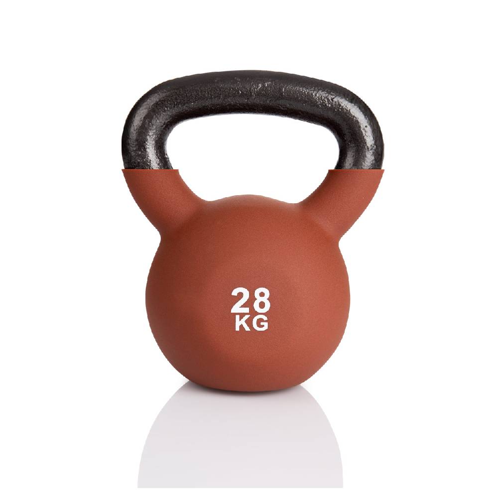 Sport Tec Kettlebell, 28 kg, braun