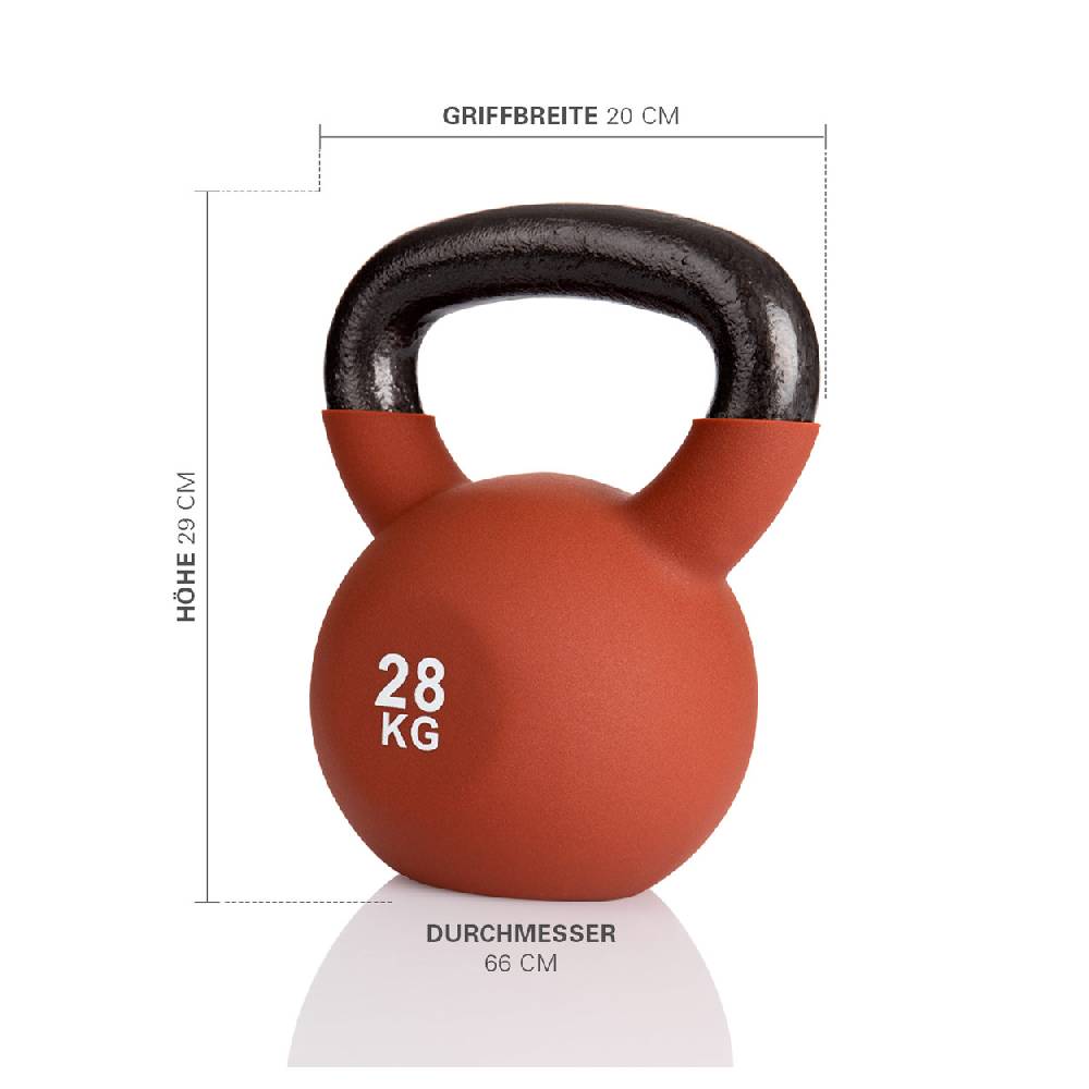 Sport Tec Kettlebell, 28 kg, braun Riesige Ersparnisse