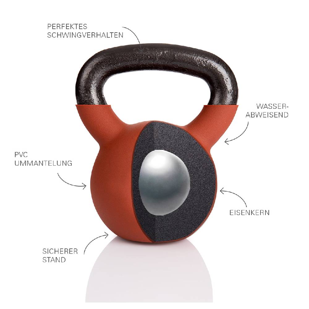 Sport Tec Kettlebell, 28 kg, braun Riesige Ersparnisse