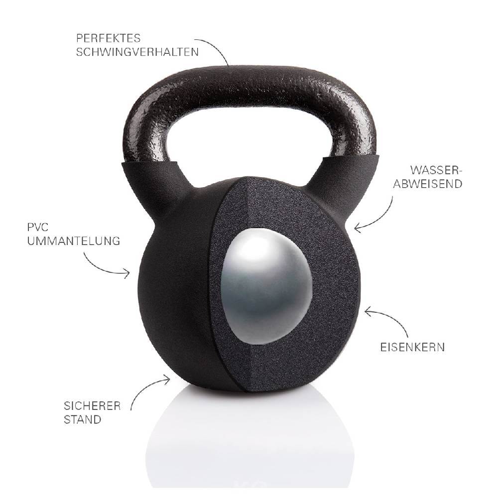Sport Tec Kettlebell, 32 kg, schwarz VIP-Rabatte