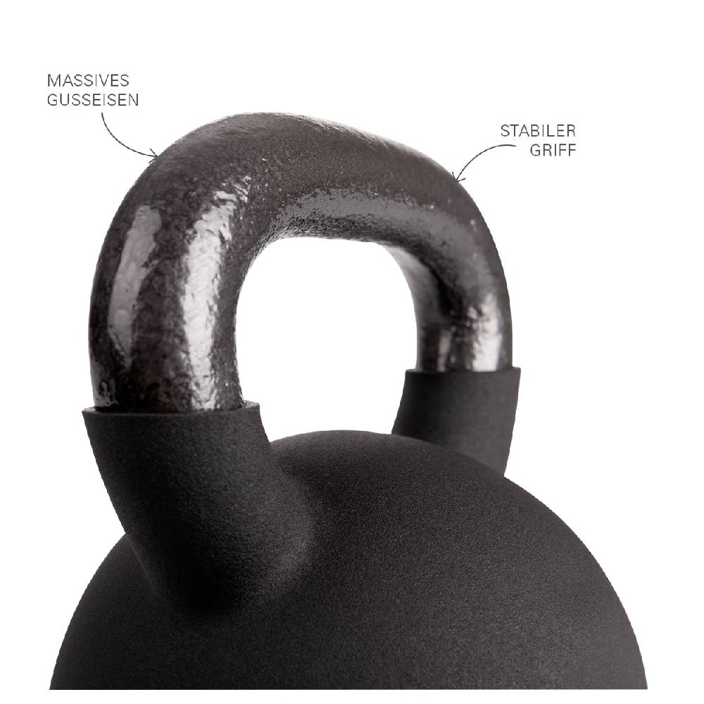 Sport Tec Kettlebell, 32 kg, schwarz VIP-Rabatte