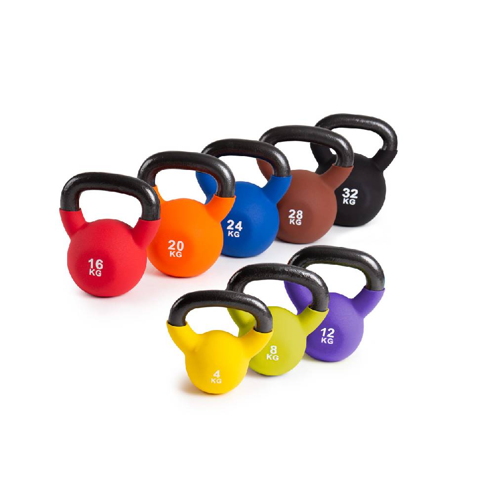 Sport Tec Kettlebells 4-32 kg, 8er Set