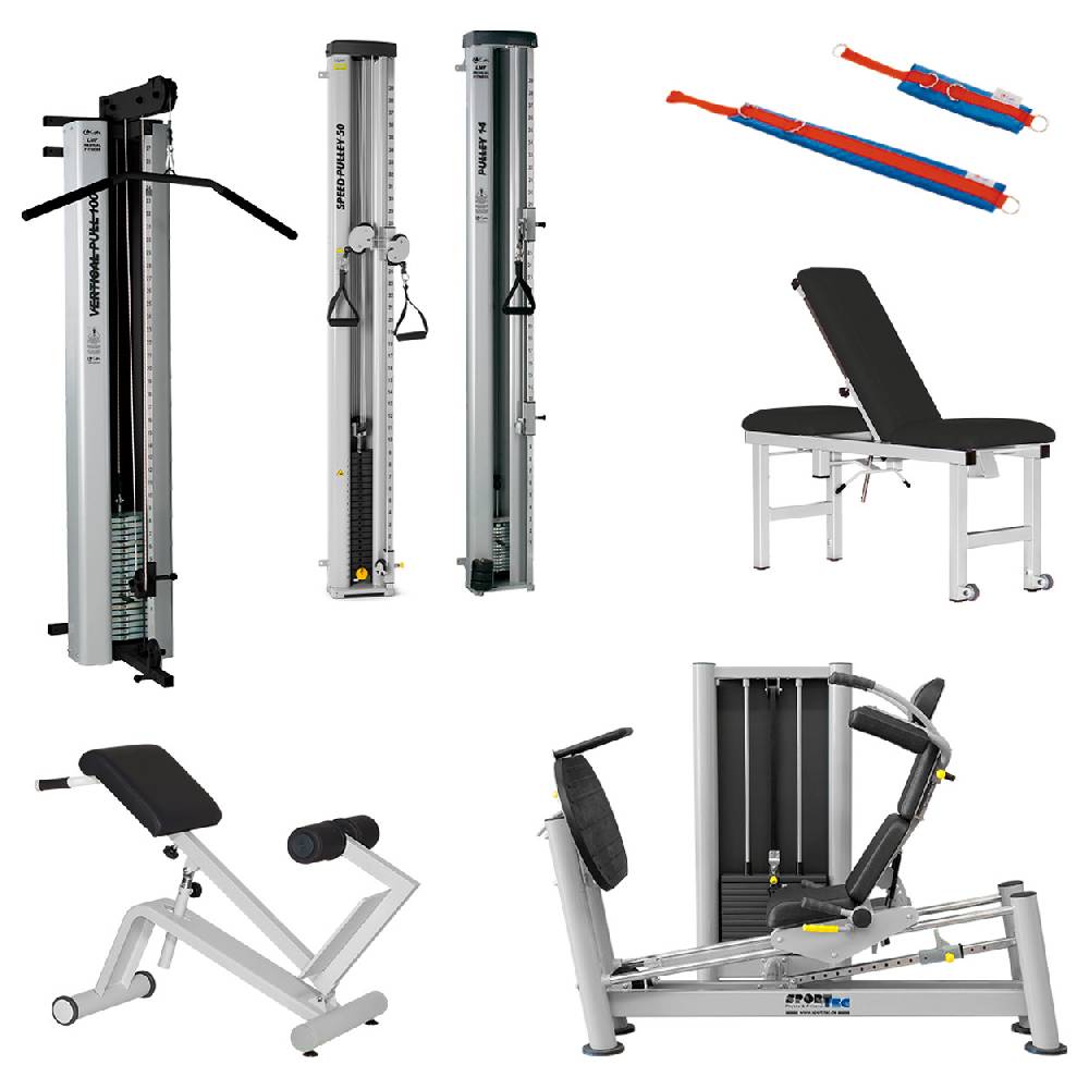 Sport Tec Sport-Tec KG Geräte-Set Standard, 8-tlg