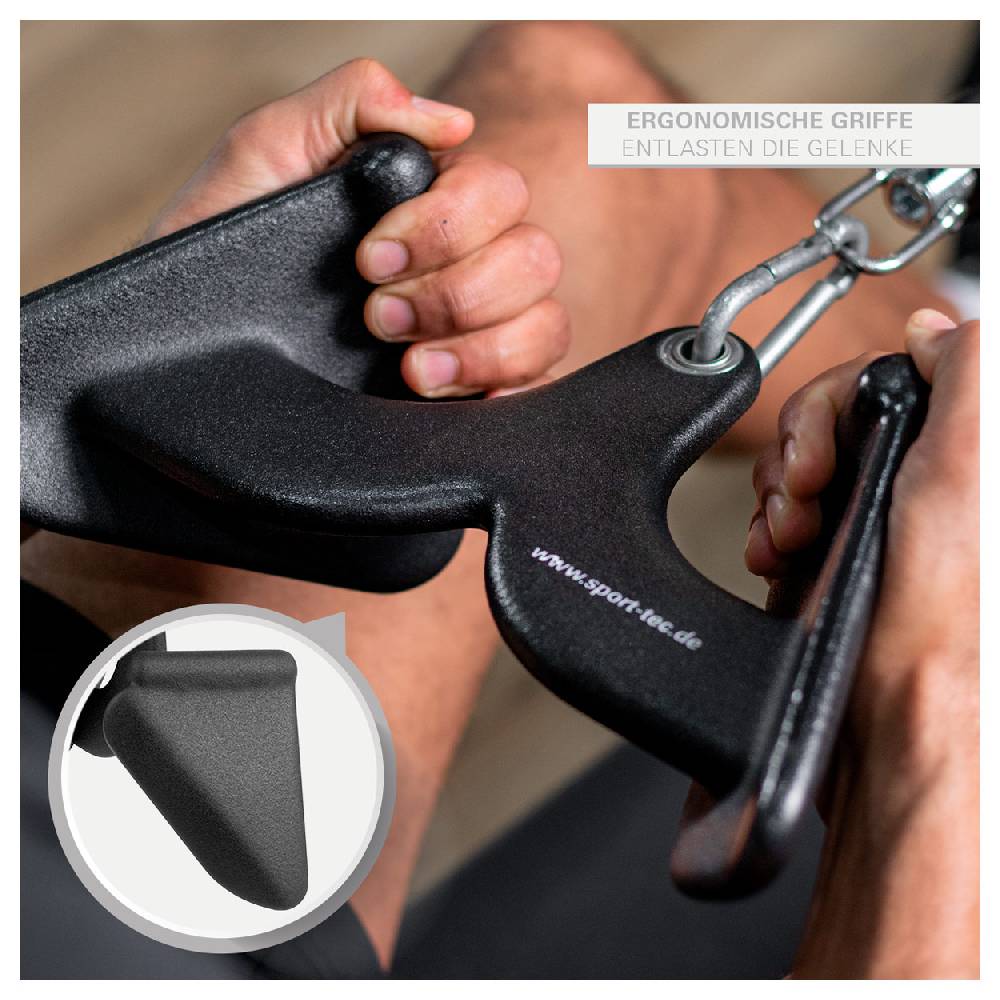Sport Tec Sport-Tec ergonomischer Rudergriff, 31,5x16 cm Im Verkauf