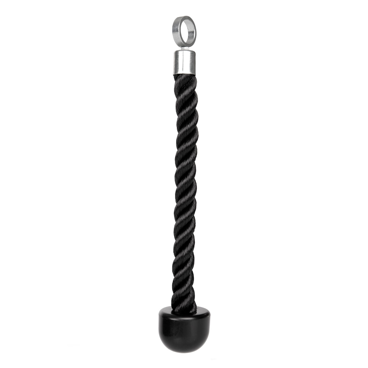 Sport Tec Trizepsseil einfach, schwarz, 40 cm