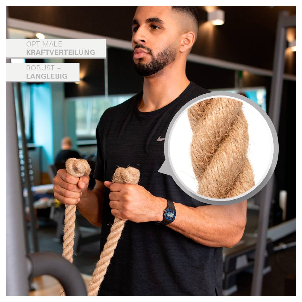 Sport Tec Trizepsseil, natur, 88 cm Flash Sale