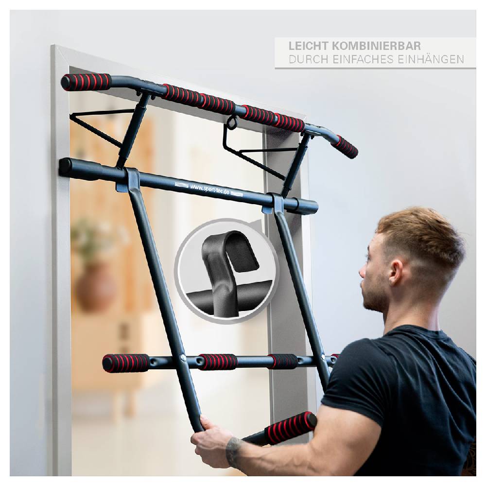 Sport Tec Sport-Tec Türreck Klimmzugstange klappbar inkl. Dip-Station VIP-Rabatte