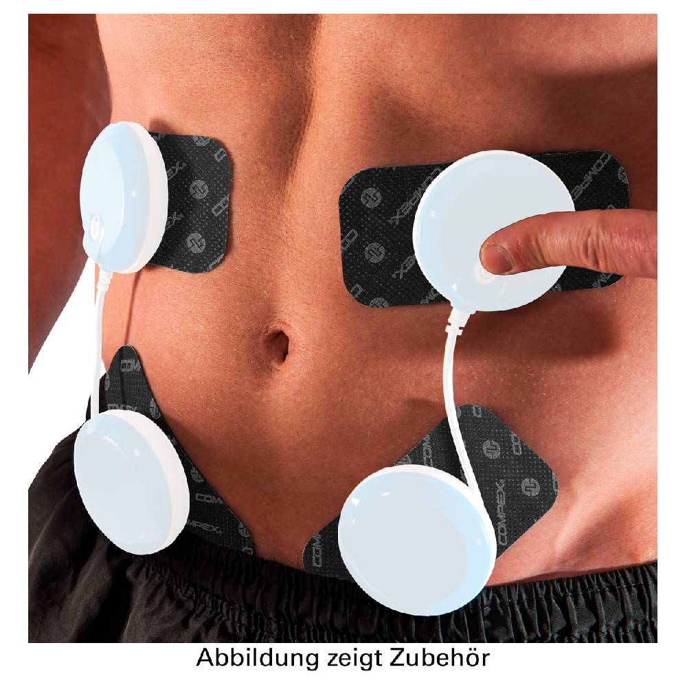 Sport Tec Compex Elektroden Easy Snap, 5x10 cm, 2 Stück Großer Ausverkauf