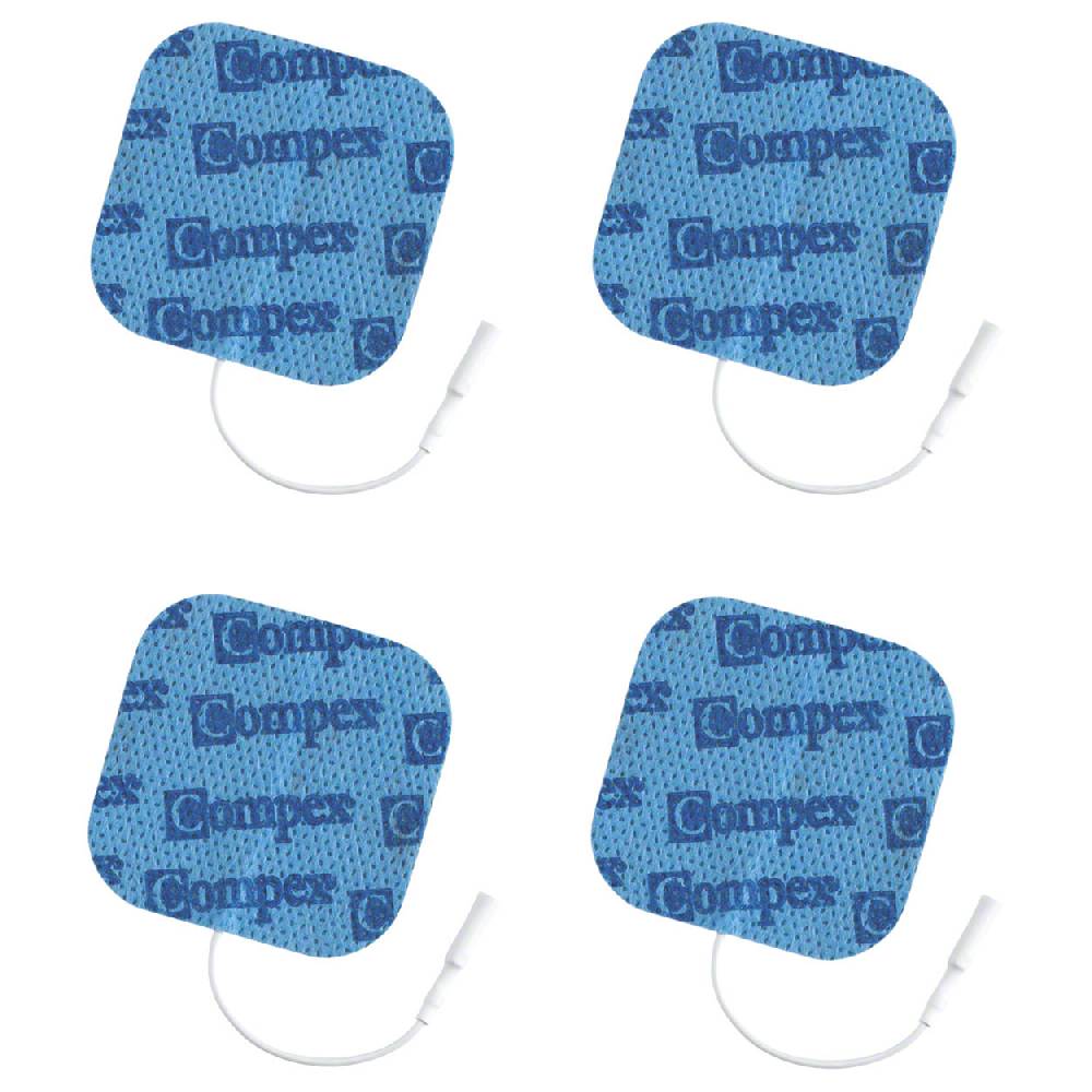 Sport Tec Compex Elektroden Wire, 5x5 cm, 4 Stück