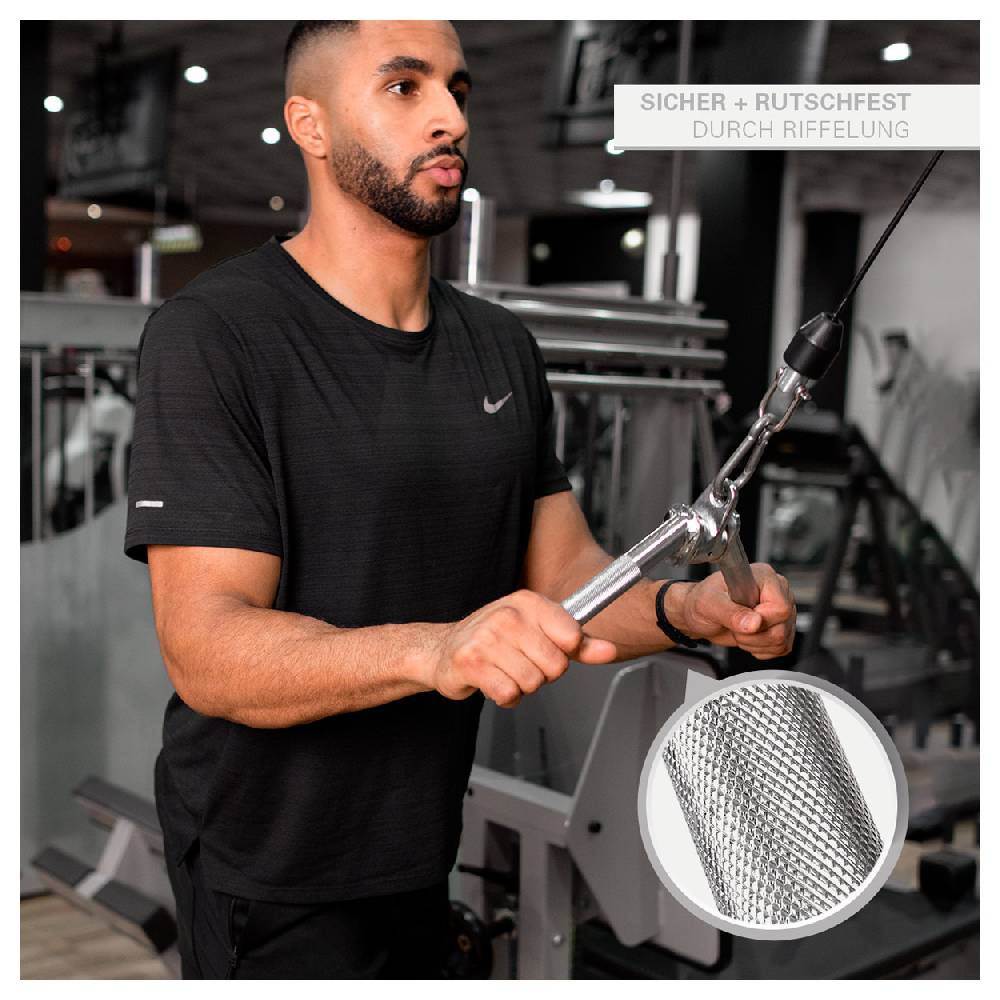 Sport Tec Trizepsstange, W-Form, 38 cm Begrenzte Freigabe