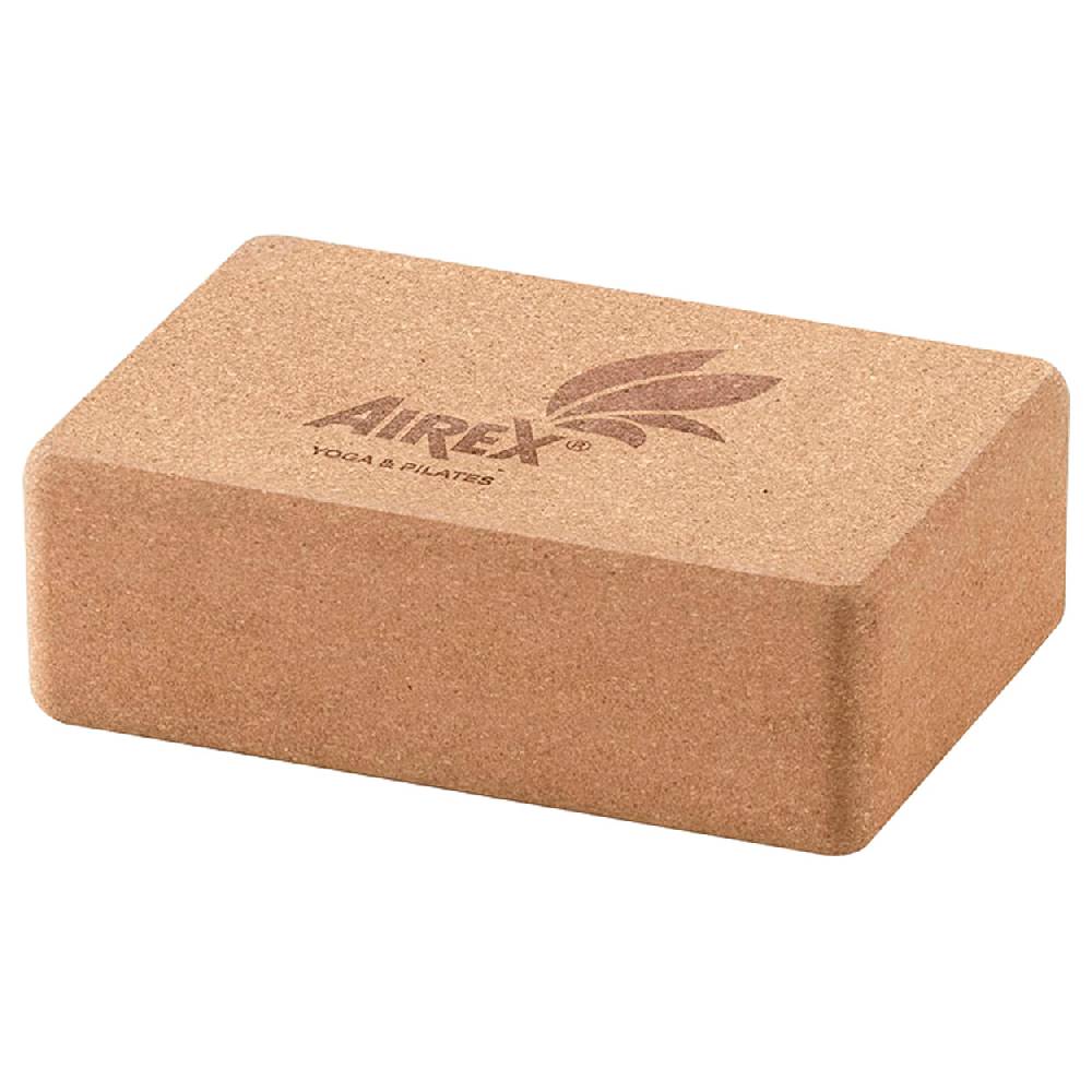 Sport Tec AIREX Yogablock ECO aus Kork, 22,5x15x7,4 cm