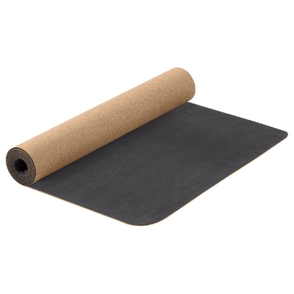 Sport Tec AIREX Pilates- und Yogamatte ECO Cork, LxBxH 180x61x0,4 cm