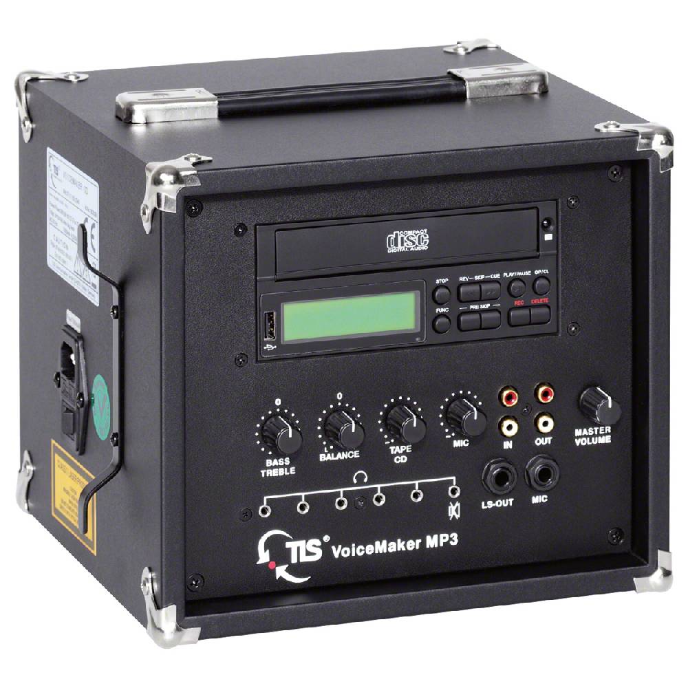 Sport Tec Musikanlage VoiceMaker CD/USB/SD-Karten-Slot Kostenlose Rückgabe