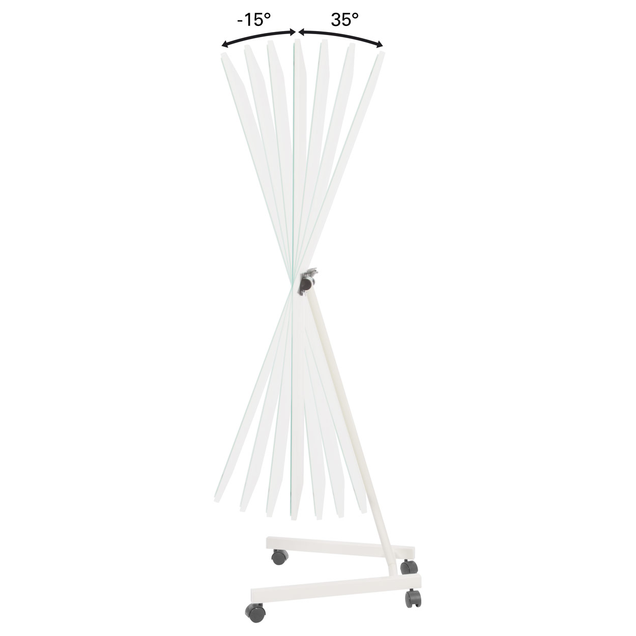 Sport Tec Spiegel Standard, HxB 180x52x67,5 cm, fahrbar Neueste Stile