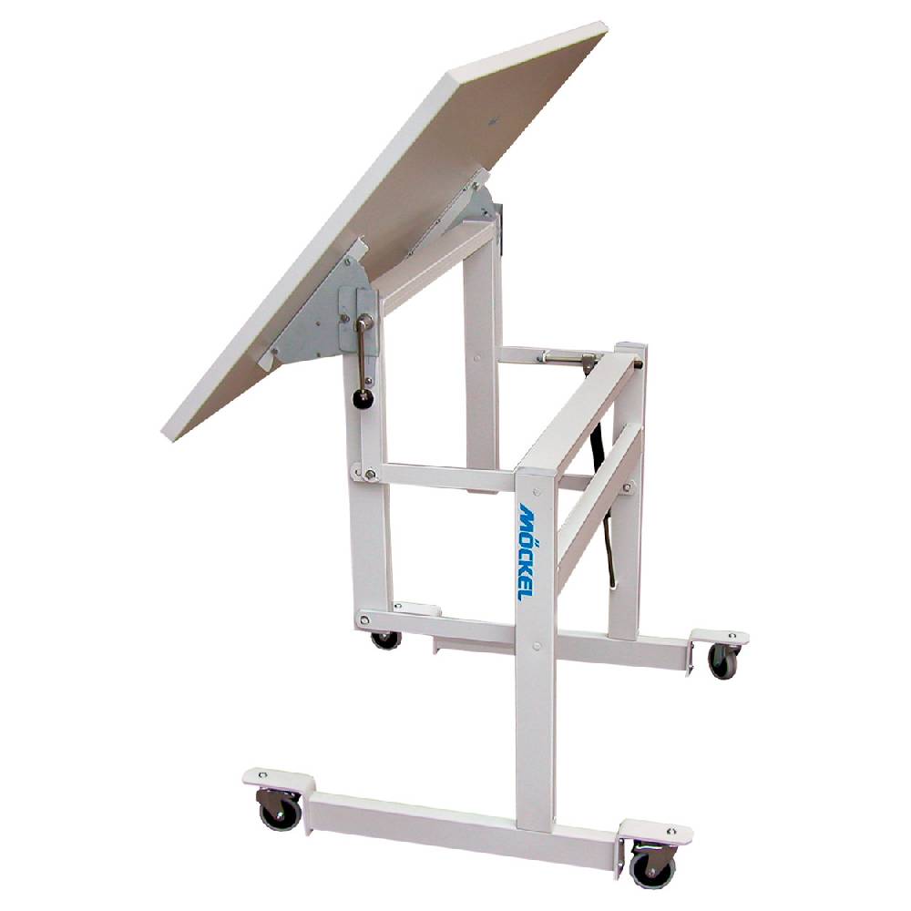 Sport Tec Möckel Sitz-Steharbeitstisch Ergo S72 BxTxH 80x60x72-122 cm, mit Rollen, grau/grau Cyber Monday