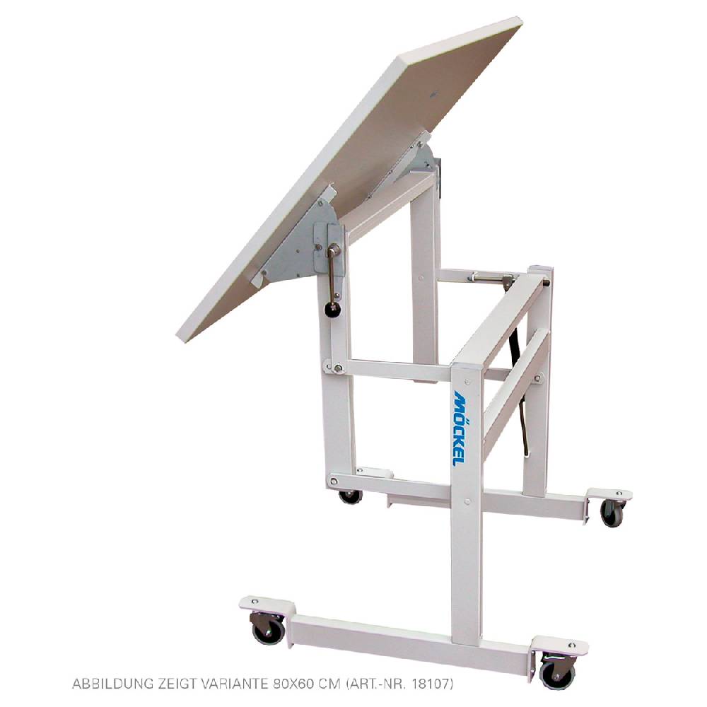 Sport Tec Sitz-Steharbeitstisch Ergo S72 BxTxH 120x80x72-122 cm, mit Rollen, grau/grau Osterangebot
