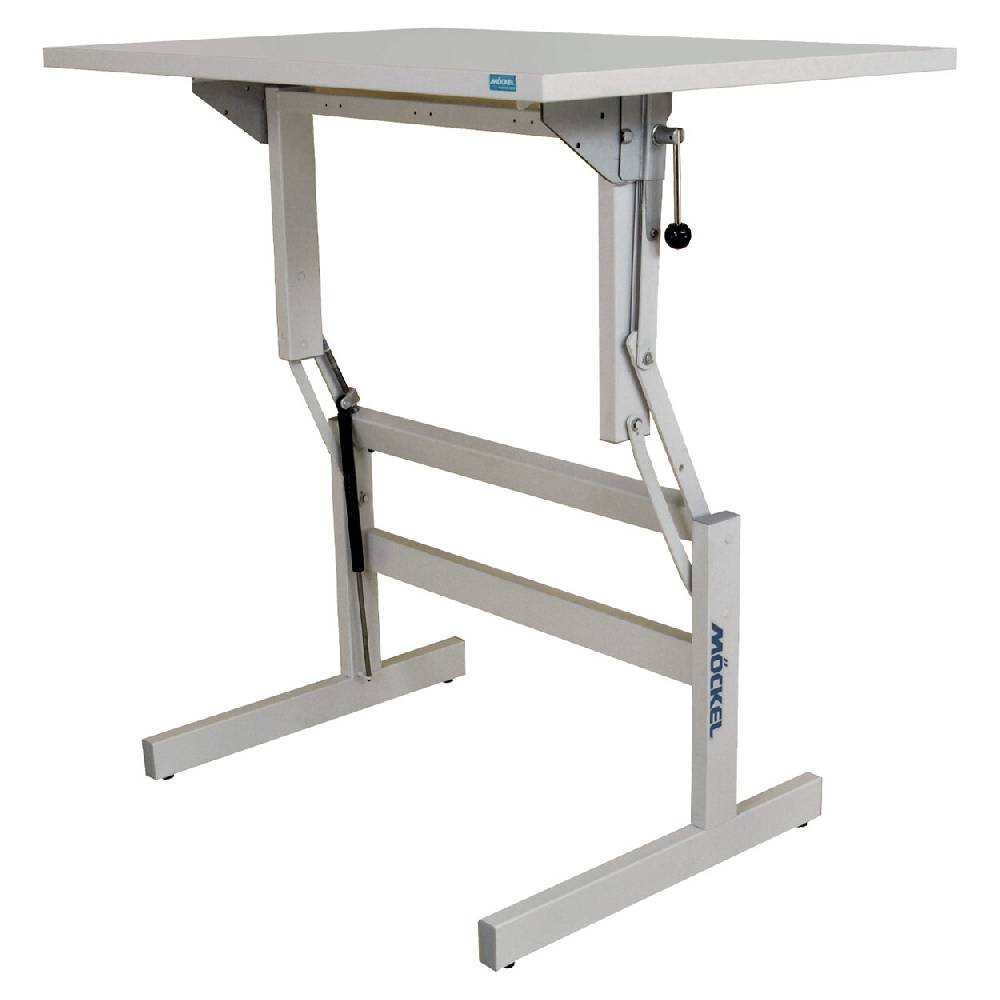 Sport Tec Sitz-Steharbeitstisch Ergo S52 R, BxTxH 80x60x52-102 cm, mit Gleitern, grau/grau Muttertagsangebot